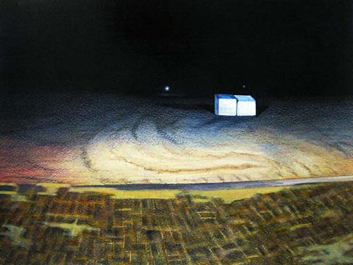 Black hole beach #1