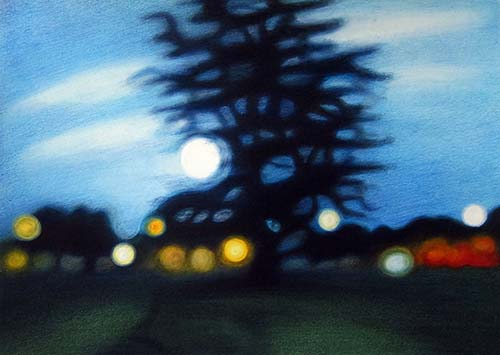 Muted moon