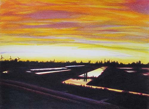 Pink sky highway #2